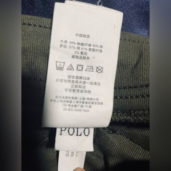 Ralph Lauren Cargo Sweatpants - Joggers - XL - Army Green - 36 waist - Y2K pants - Picture 5 of 14